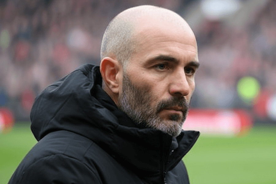 Enzo Marreska lors de la conférence de presse.