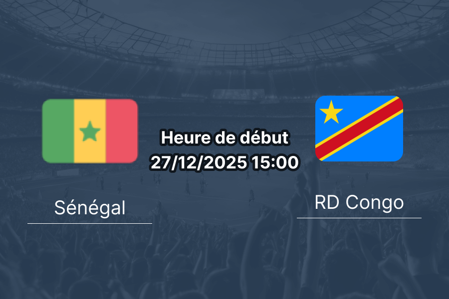 Couverture pronostic Sénégal – RD Congo, CAN Groupe D