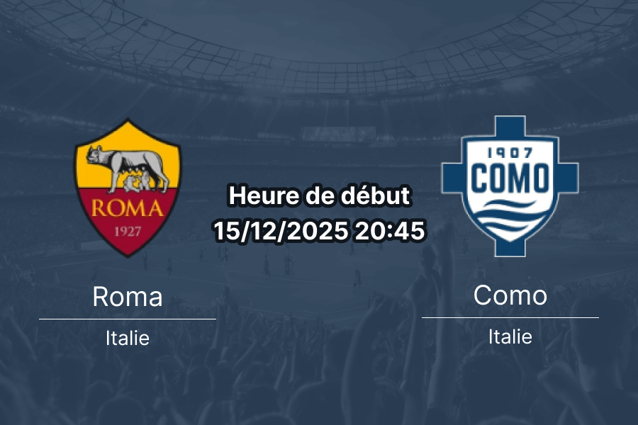 Couverture du pronostic pour Roma contre Como à l'Olimpico.