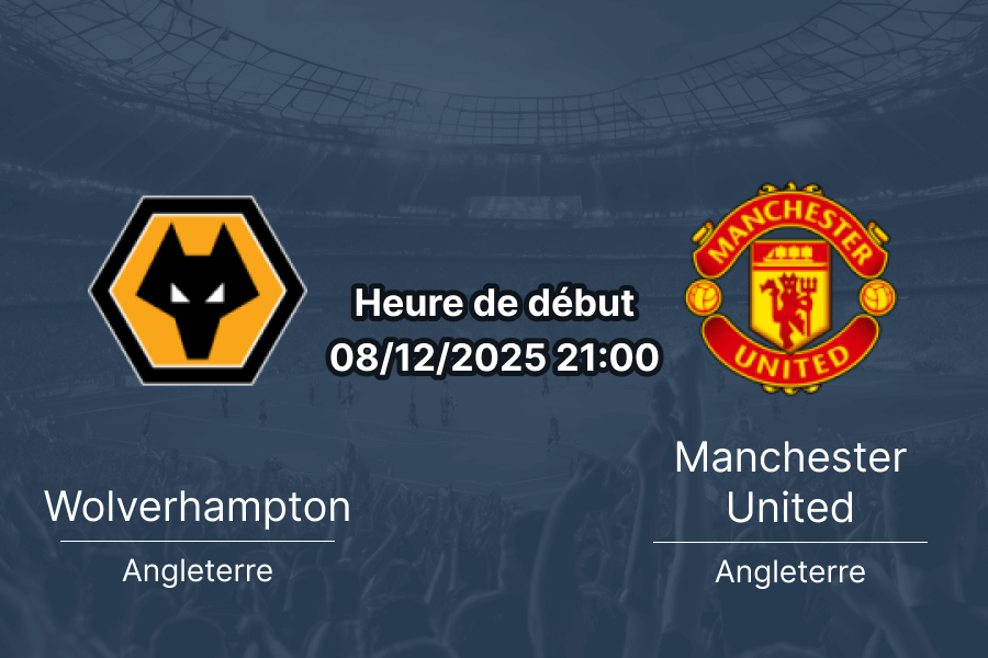 Couverture de l'analyse pour le match Wolverhampton vs Manchester United.