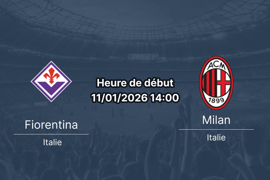 Analyse du match Fiorentina — Milan lors de la 20ᵉ journée de Serie A : forme actuelle des équipes, joueurs clés et pronostic de victoire