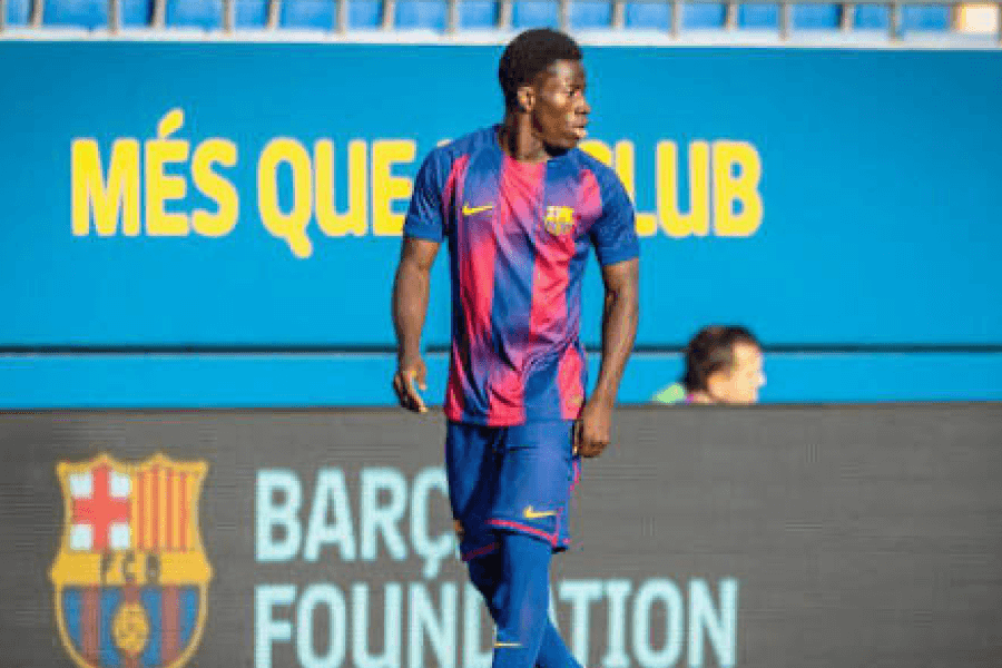 Hansi Flick manager FC Barcelone entraîneur technique Tunkara