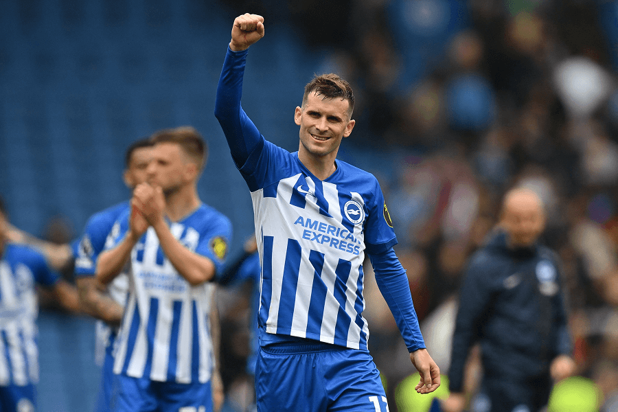 Retour Pascal Groß Brighton, signature officielle 2026