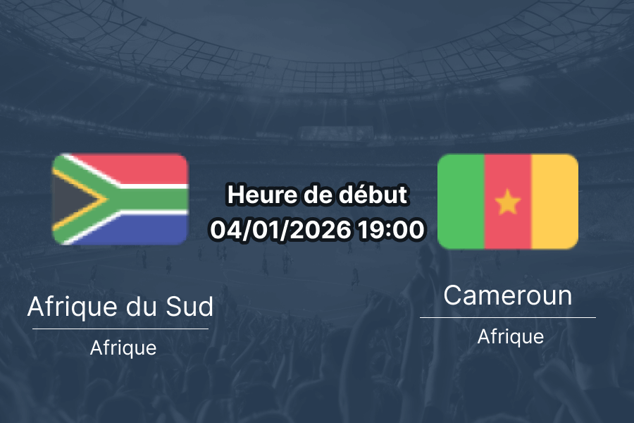 Pronostic Afrique du Sud – Cameroun