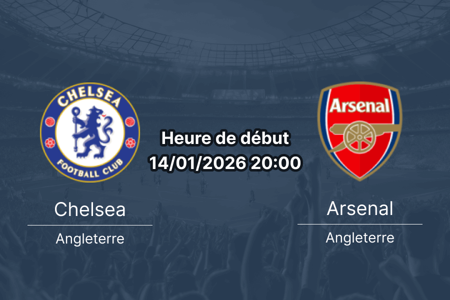 Couverture pour le pronostic Chelsea vs Arsenal