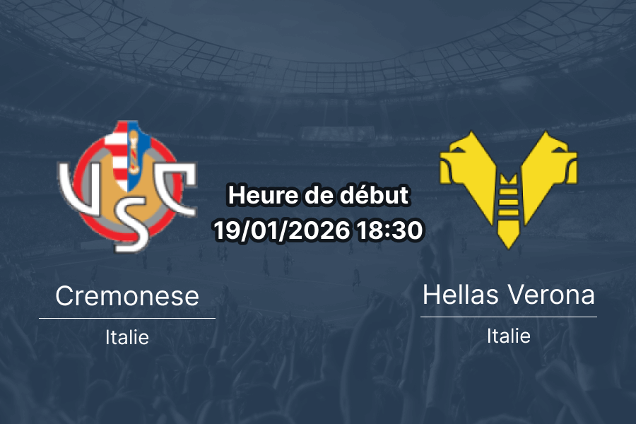 Couverture pronostic Cremonese Verona Stadio Giovanni Zini Série A