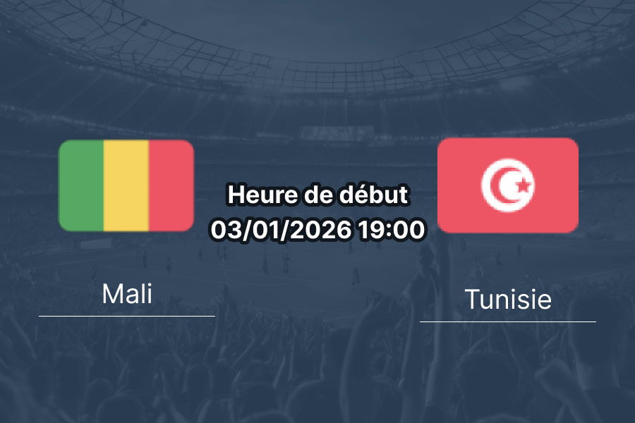 Couverture pronostic Mali – Tunisie, 1/8 CAN Casablanca