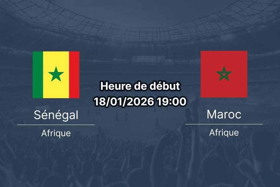 Pronostic Sénégal - Maroc