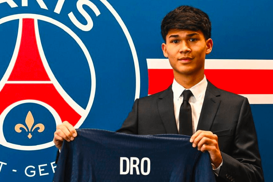 Dro Fernandez signe son contrat avec le PSG jusqu'en 2030