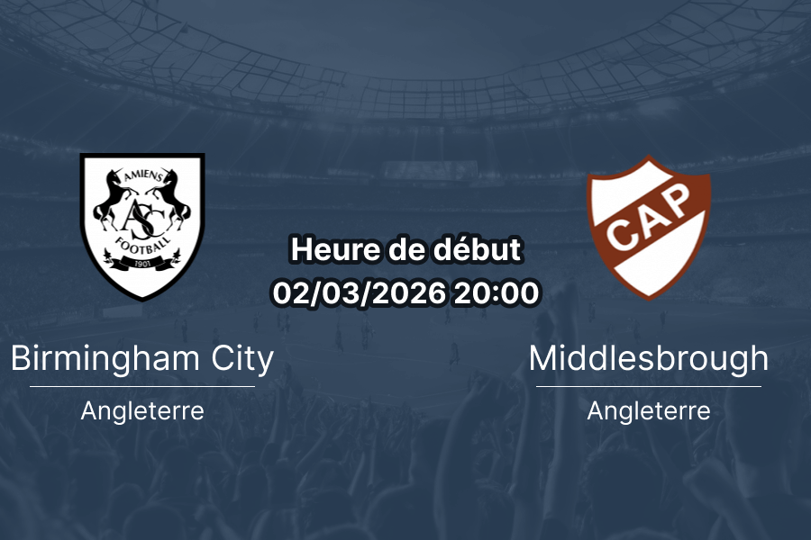 Pronostic Birmingham City – Middlesbrough