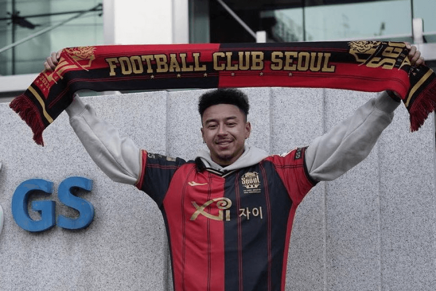 Jesse Lingard FC Séoul K-League but célébration 2024 2025