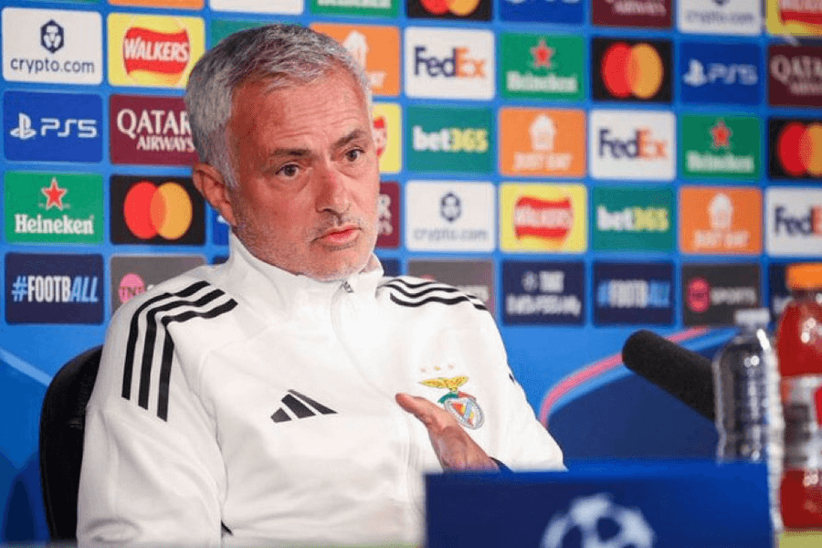 José Mourinho conférence presse Benfica veut éliminer Real Madrid Ligue Champions