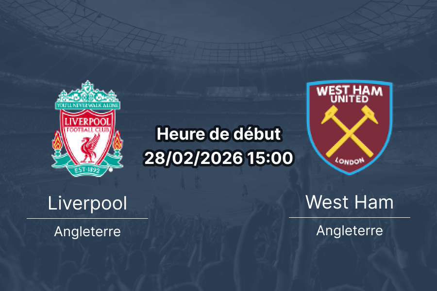 Pronostic Liverpool FC vs West Ham United – Premier League 28 février 2026 – Analyse et cotes par Abdoulaye Barry 1xbetapkburkina.com