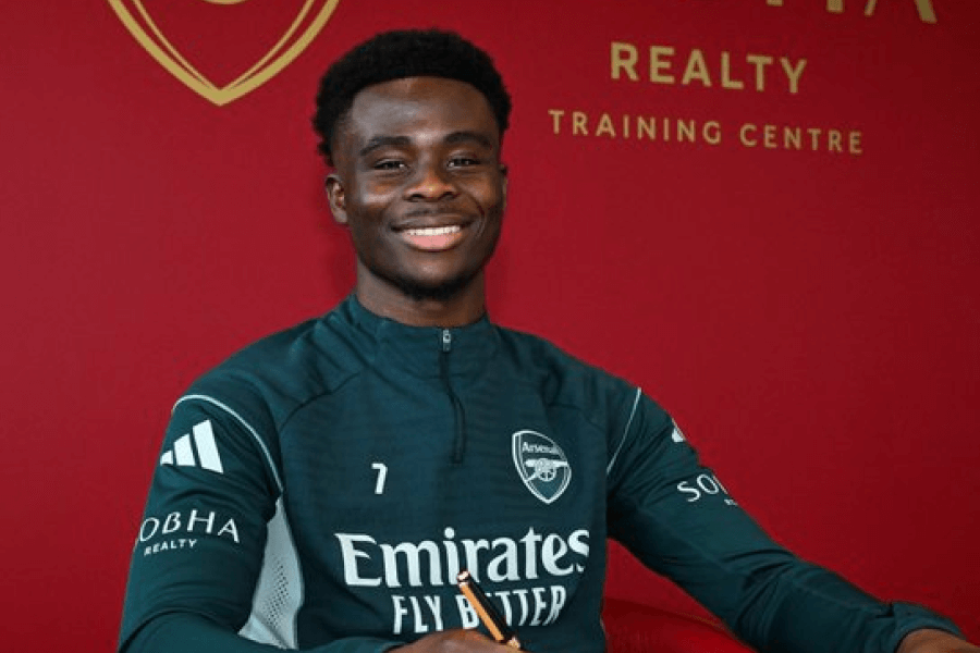 Bukayo Saka Arsenal capitaine interview après nul Wolves 2-2 2026