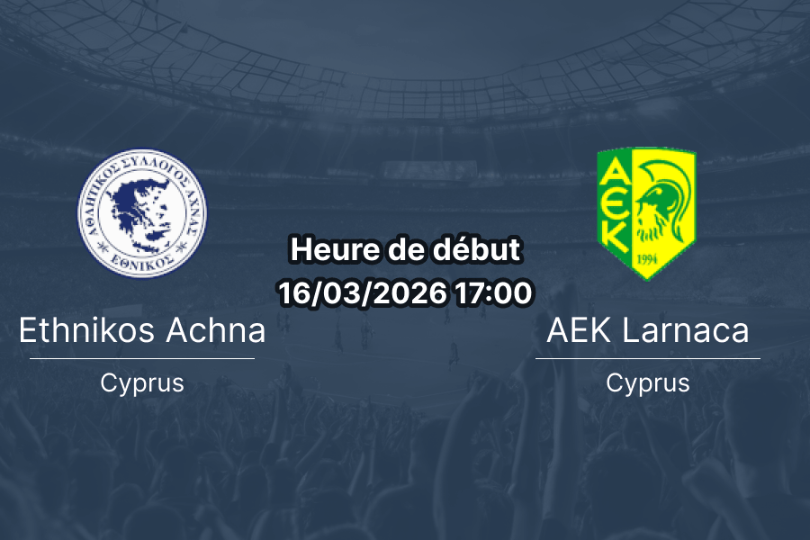 Pronostic Ethnikos Achna – AEK Larnaca