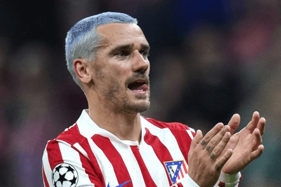 Antoine Griezmann célèbre un but avec l'Atlético Madrid Liga 2026