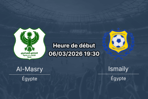 Pronostic Al-Masry vs Ismaily – Egyptian Premier League journée 21 – 6 mars 2026 – analyse et cotes 1xBet