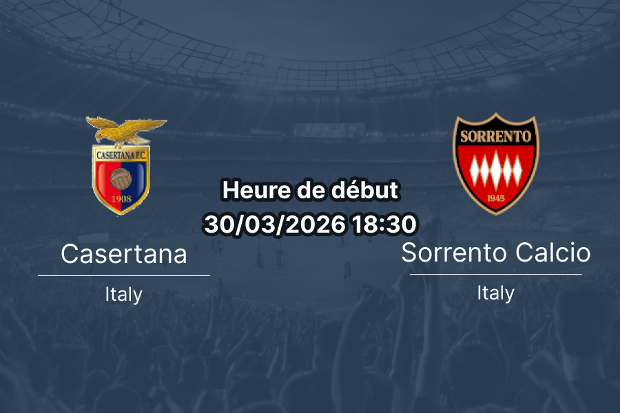 Pronostic Casertana – Sorrento Calcio