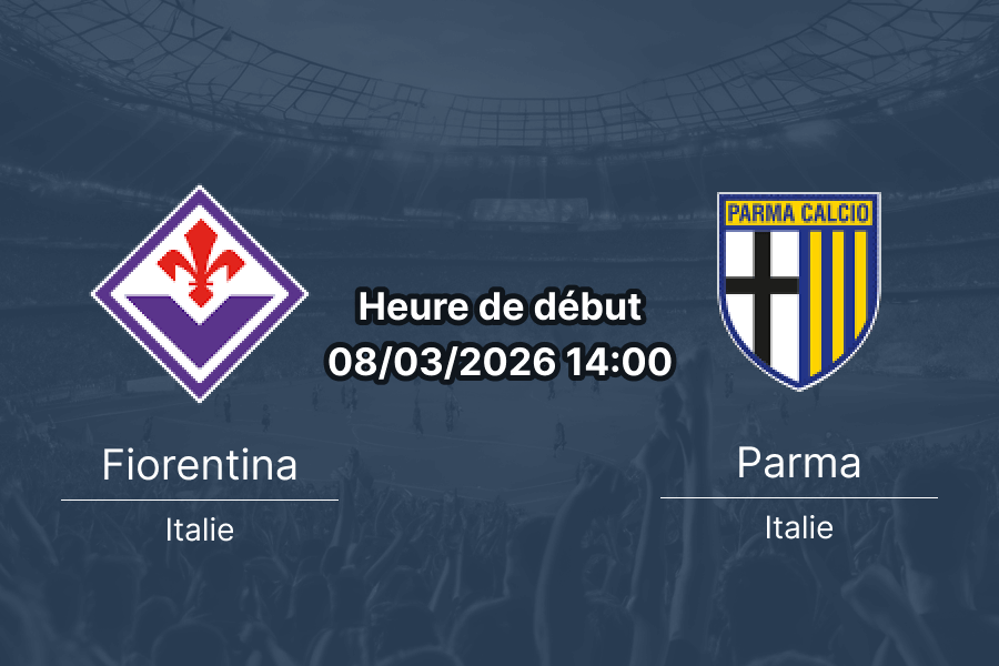 Pronostic Fiorentina vs Parma Serie A 28e journée 8 mars 2026 – analyse et cotes au Stadio Artemio Franchi