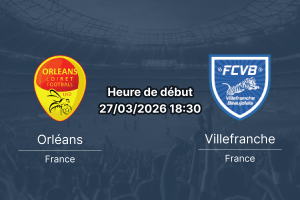 Pronostic Orléans Villefranche Beaujolais Championnat National France 27 mars 2026 Ousmane Zida 1xBet APK Burkina Faso
