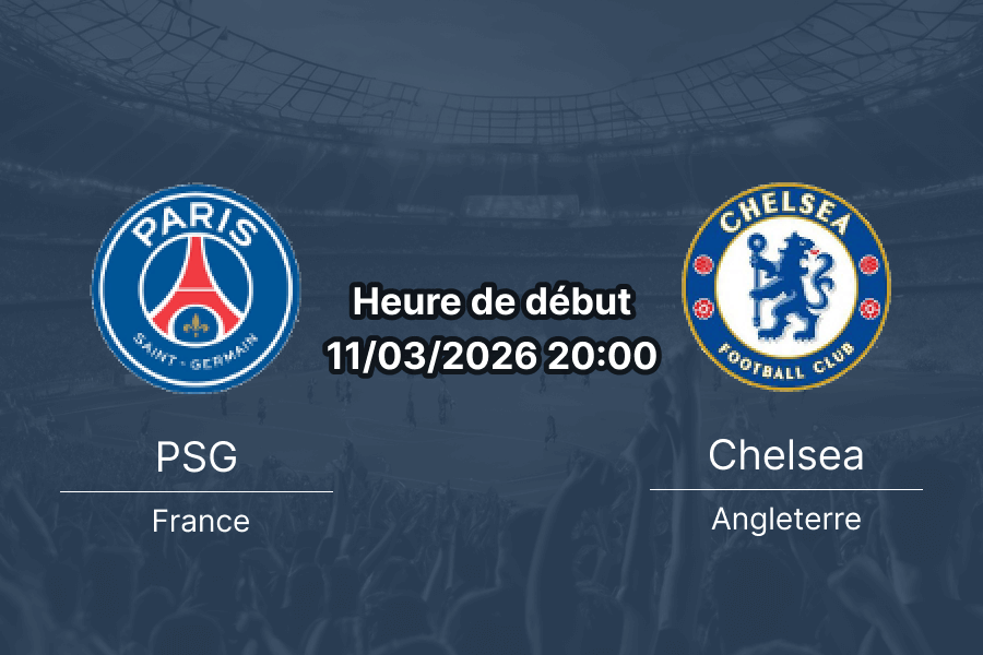 Pronostic PSG vs Chelsea UEFA Champions League huitièmes de finale 11 mars 2026 Parc des Princes – analyse cotes et pari expert 1xBet Burkina
