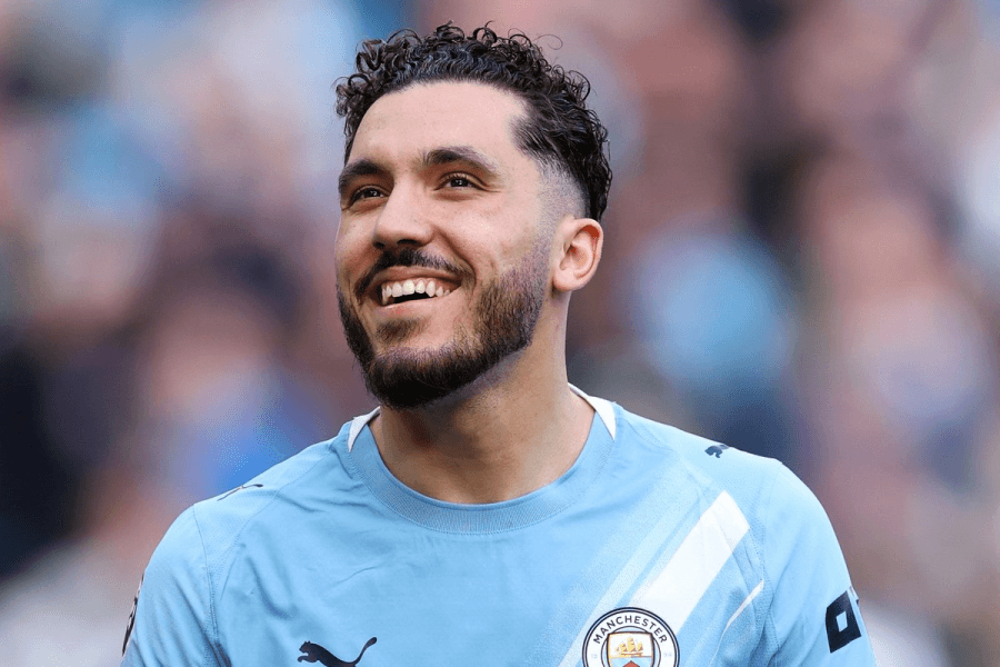 Rayan Cherki Manchester City dribble Premier League Etihad 2026