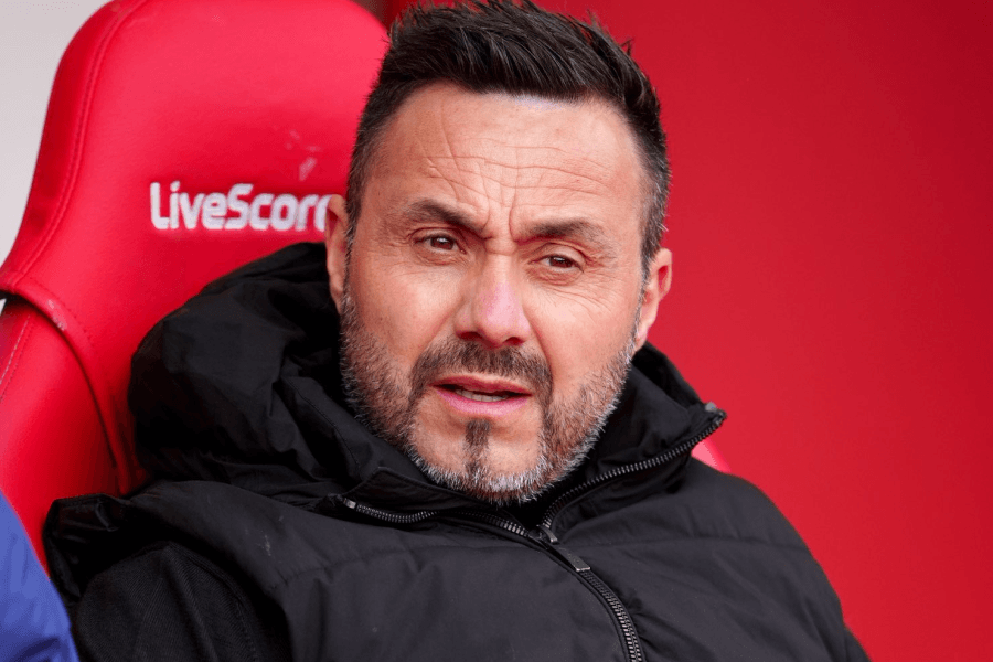 Roberto De Zerbi entraîneur Tottenham premier match Sunderland défaite avril 2026