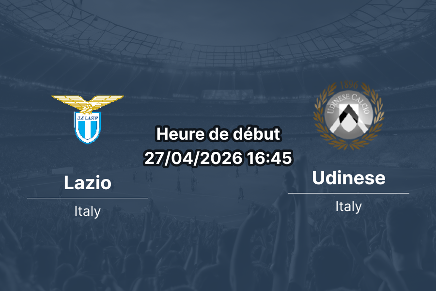 Pronostic Lazio – Udinese