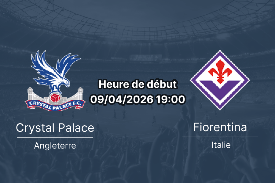 Pronostic Crystal Palace vs ACF Fiorentina – Quart de finale aller UEFA Europa Conference League 9 avril 2026, Selhurst Park, Londres