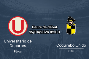 Pronostic Universitario de Deportes vs Coquimbo Unido Copa Libertadores 2026 – Estadio Monumental Lima