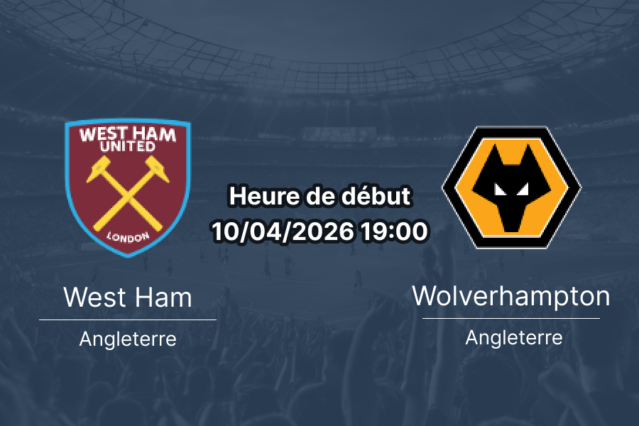 Pronostic West Ham United vs Wolverhampton Wanderers – Journée 32 Premier League 10 avril 2026, London Stadium, Stratford, Londres
