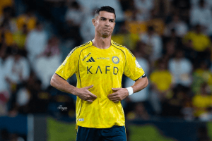 Cristiano Ronaldo Al-Nassr maillot jaune match Saudi Pro League 2026