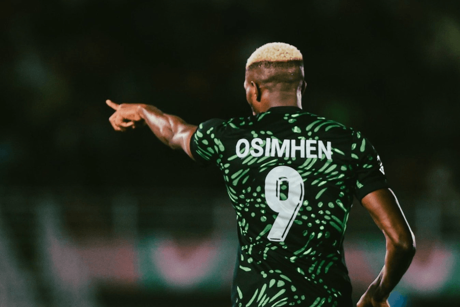 Victor Osimhen célèbre un but sous le maillot de Galatasaray 2026