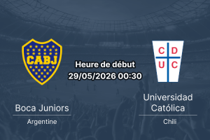 Pronostic Boca Juniors Universidad Católica – La Bombonera, Copa CONMEBOL Libertadores Groupe D, 29 mai 2026