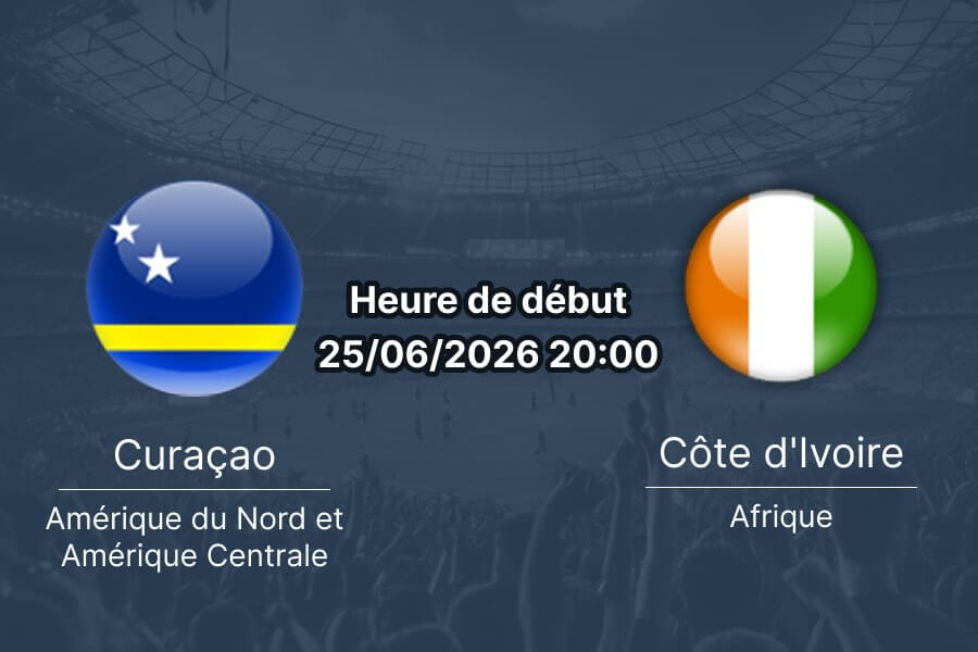 Pronostic Curaçao Côte d'Ivoire – Lincoln Financial Field, Philadelphie, Coupe du Monde 2026 Groupe E 25 juin