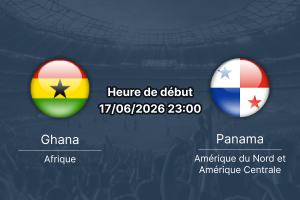 Pronostic Ghana Panama – BMO Field Toronto, Coupe du Monde 2026 Groupe L, 17 juin 2026