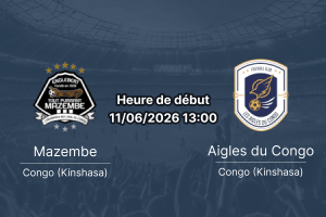 Pronostic Mazembe Aigles du Congo — Stade TP Mazembe