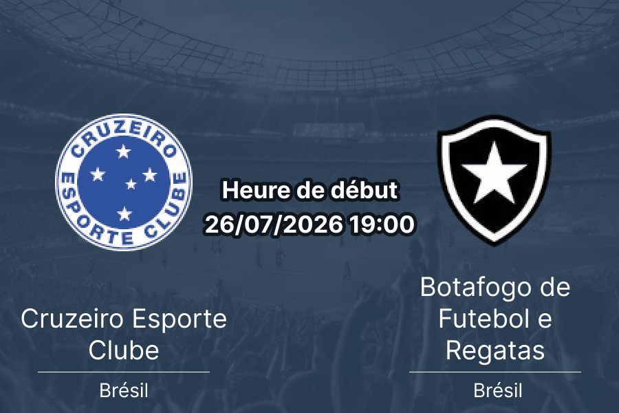Pronostic Cruzeiro Botafogo – Estádio Mineirão Belo Horizonte, Brasileirão Série A Rodada 20 26 juillet 2026