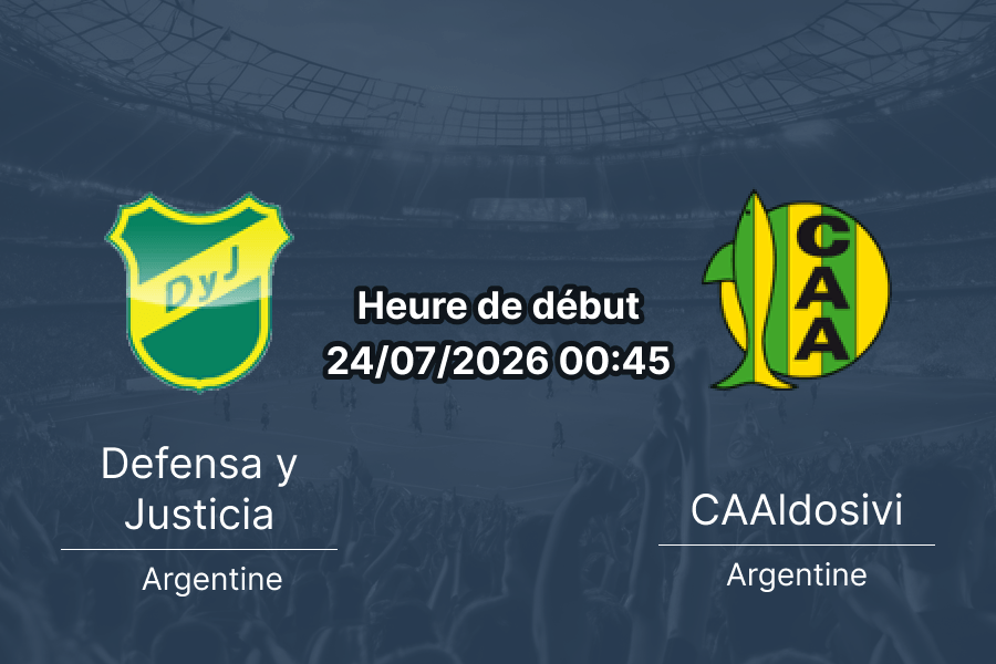 Pronostic Defensa y Justicia Aldosivi – Estadio Norberto Tito Tomaghello, Liga Profesional Clausura 2026 Jornada 1