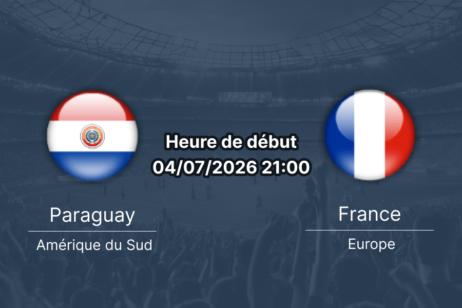 Pronostic Paraguay France – Lincoln Financial Field Philadelphie, 8e de finale Coupe du Monde 2026, 4 juillet
