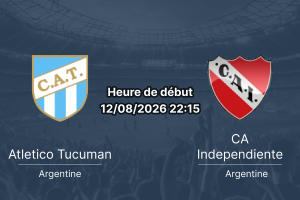 Pronostic Atletico Tucuman Independiente – Estadio Marcelo Bielsa, Copa Argentina 12 août 2026