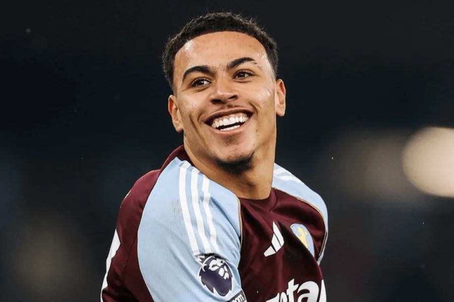 Tableau de Premier League avec Aston Villa troisième