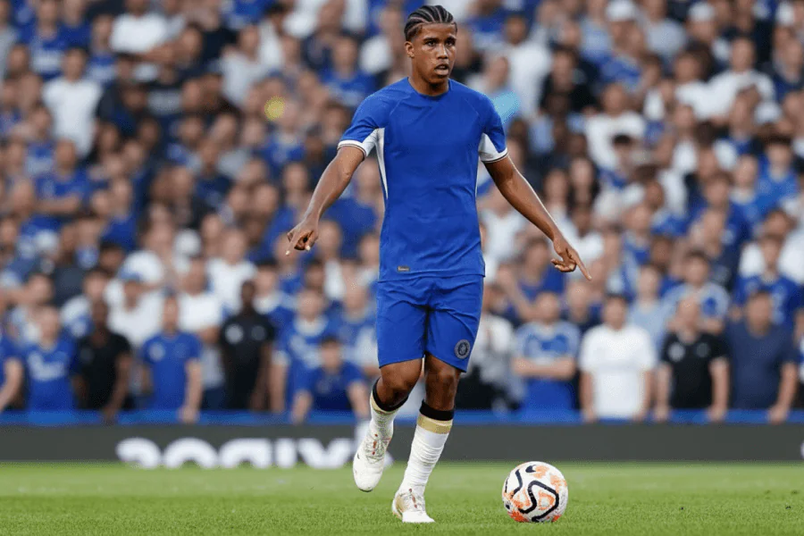 Match entre Chelsea et Leeds au stade.