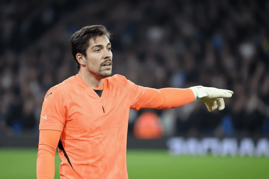 Stefan Ortega en action lors d'un match passé.