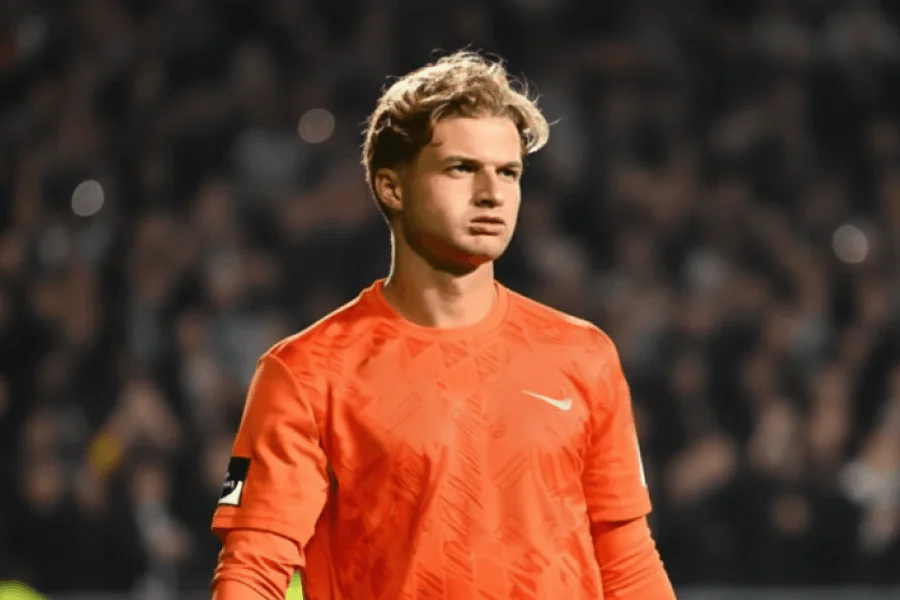 L’équipe du Club Bruges soutenant Jackers sur les réseaux sociaux.