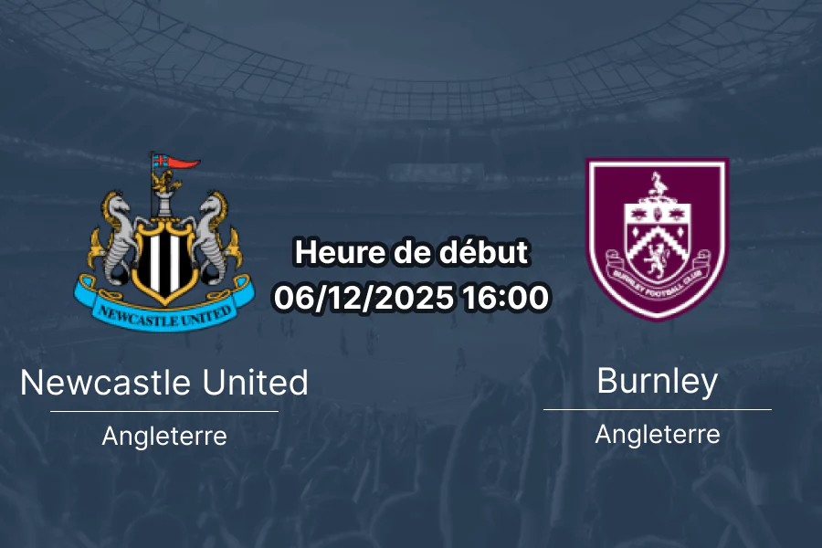 Couverture de l'analyse pour Newcastle vs Burnley.