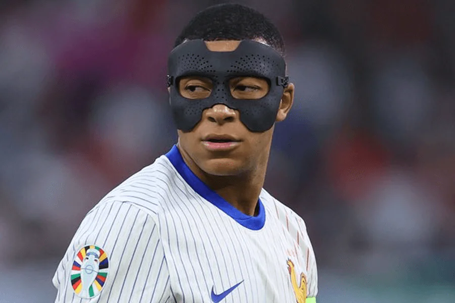 Kylian Mbappé lors d'un entraînement avec le Real Madrid.