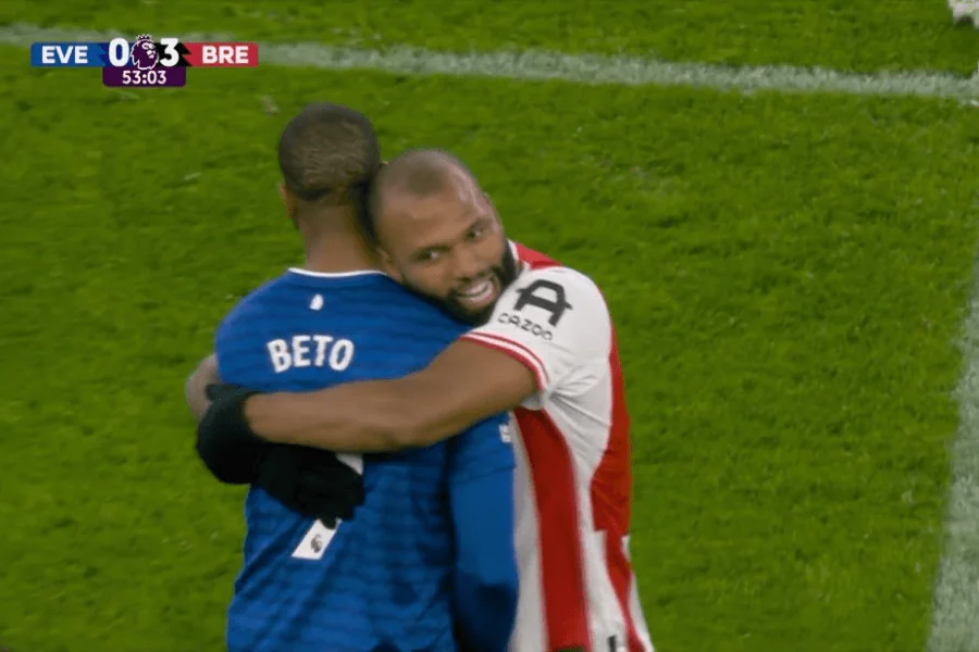 Brentford Everton : triplé Igor Thiago historique