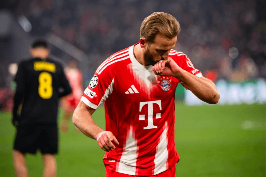 Kane transforme penalty deuxième but Bayern contre Union Saint-Gilloise