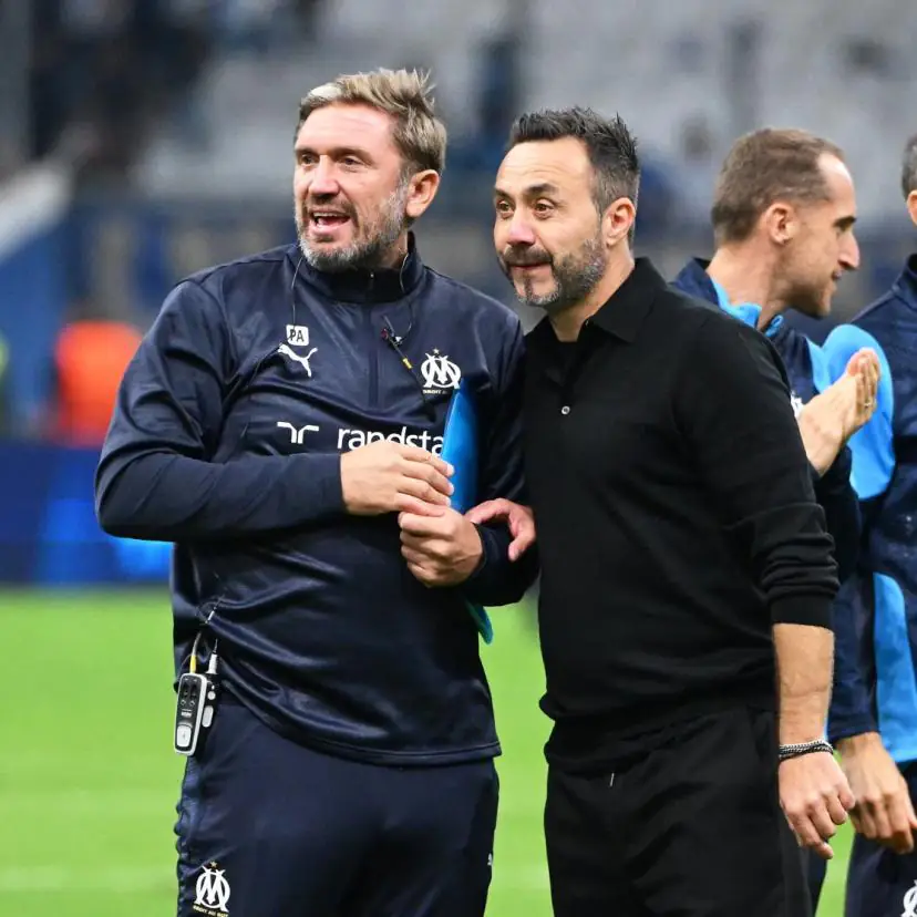 Roberto De Zerbi entraîneur Olympique de Marseille défaite PSG
